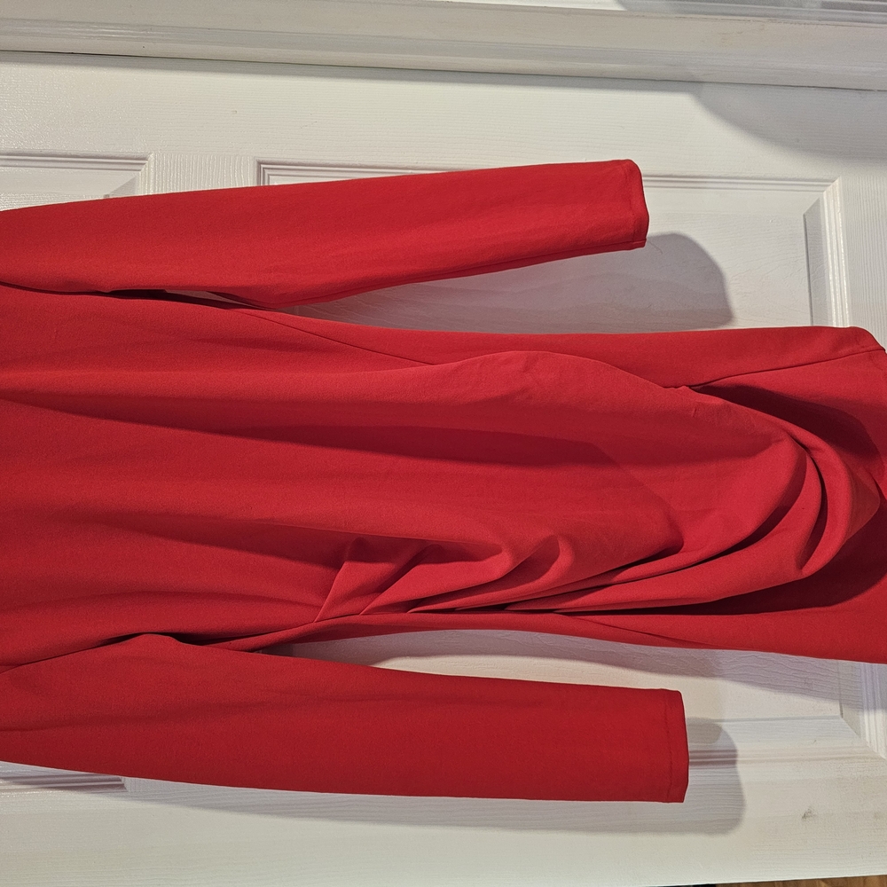 Elegant Red Mini Dress